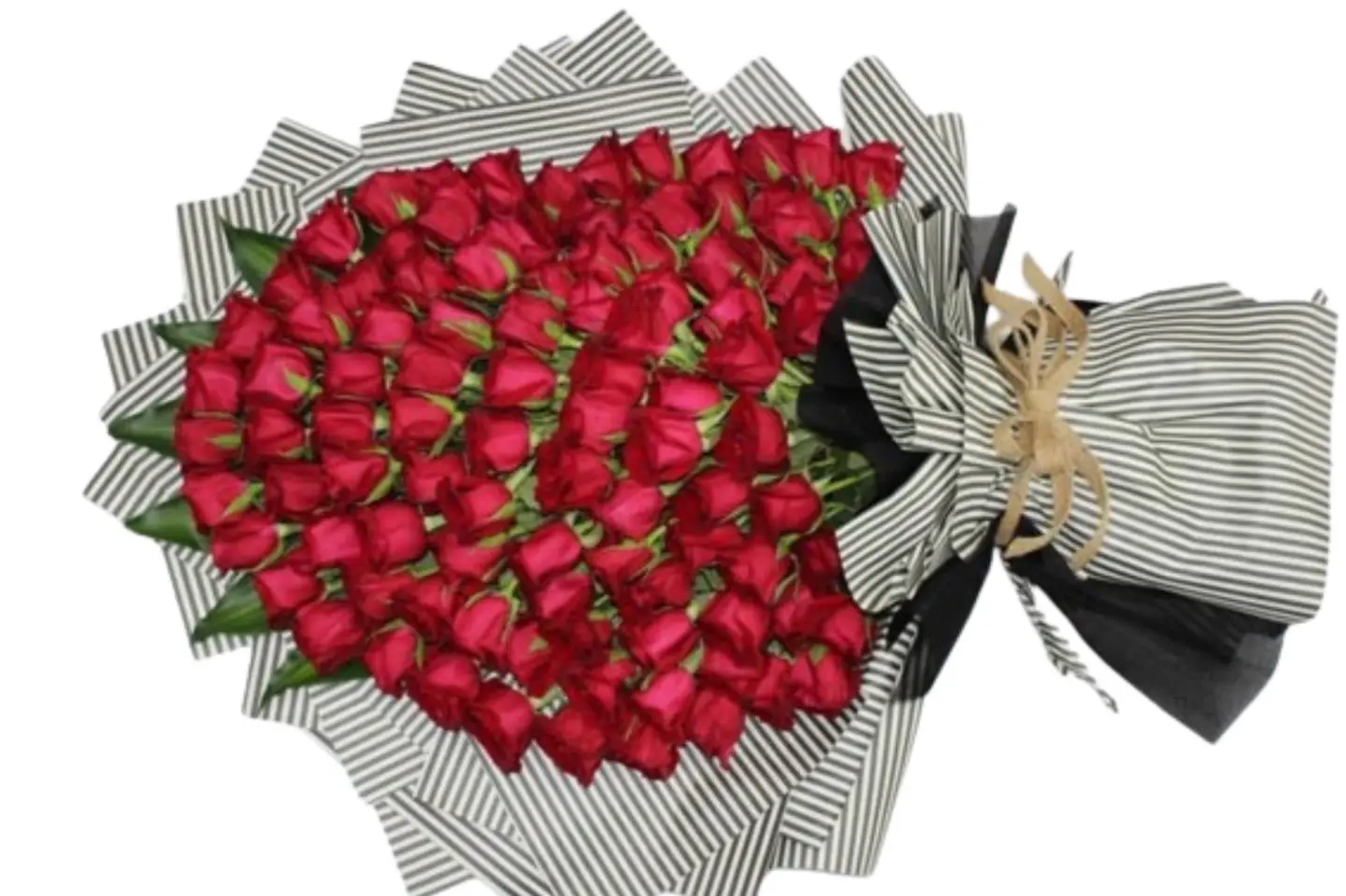 باقة باقةنيم - الباقه نعيممن ٨٠ روز وردي مع تغليف