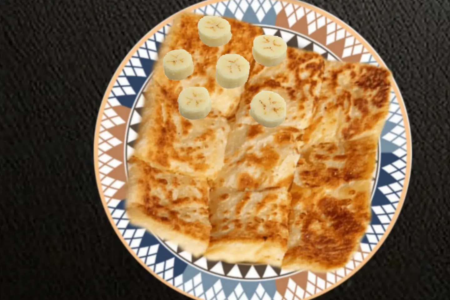 مطبق موز - صاج