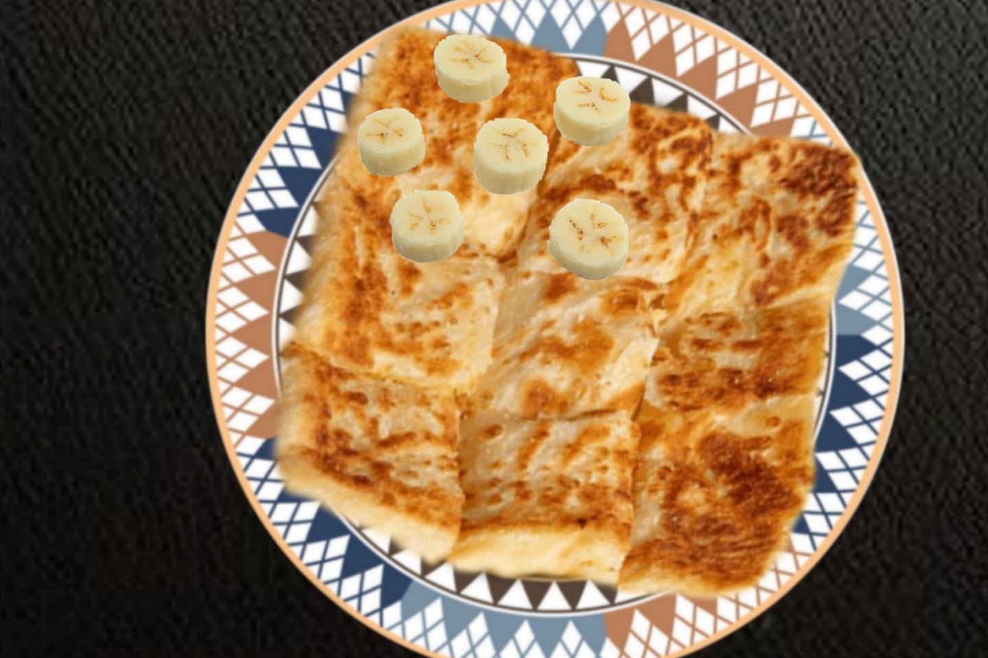 مطبق موز - صاج