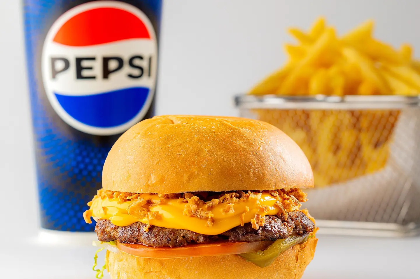 Meal Arabic Beef Burger - Medium