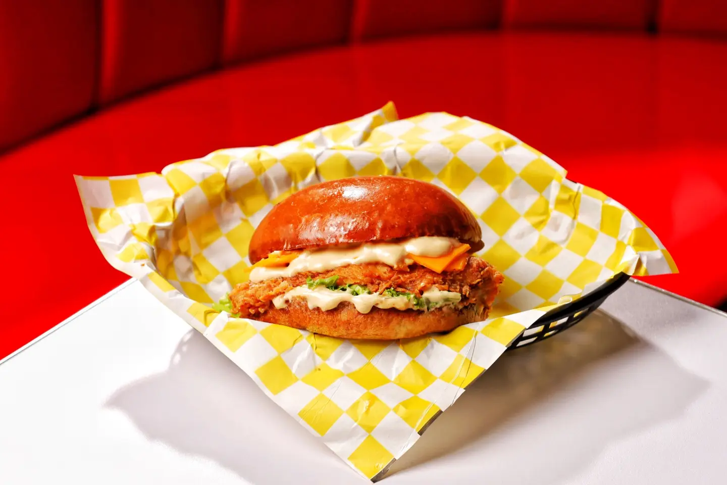 Crispy Chicken Burger - Meal