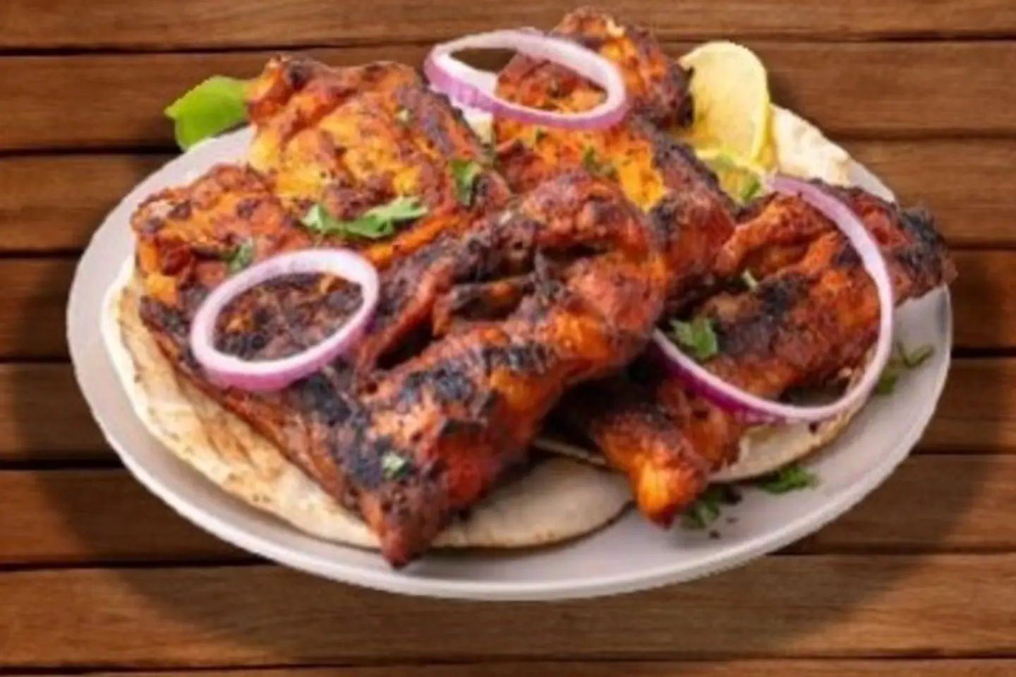 Plain Charcoal Chicken - Half