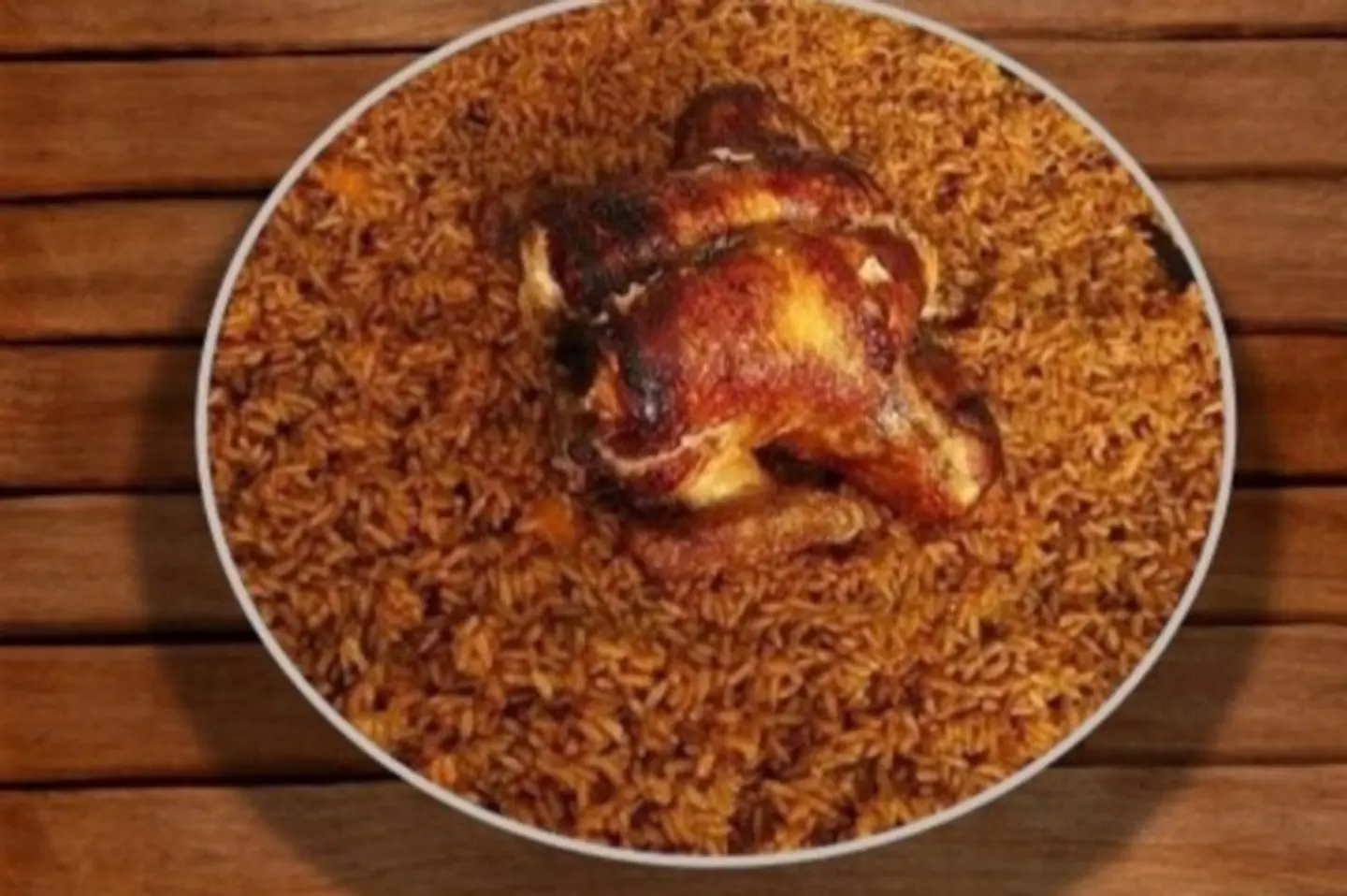 Grilled Chicken With Rice - Whole Chicken