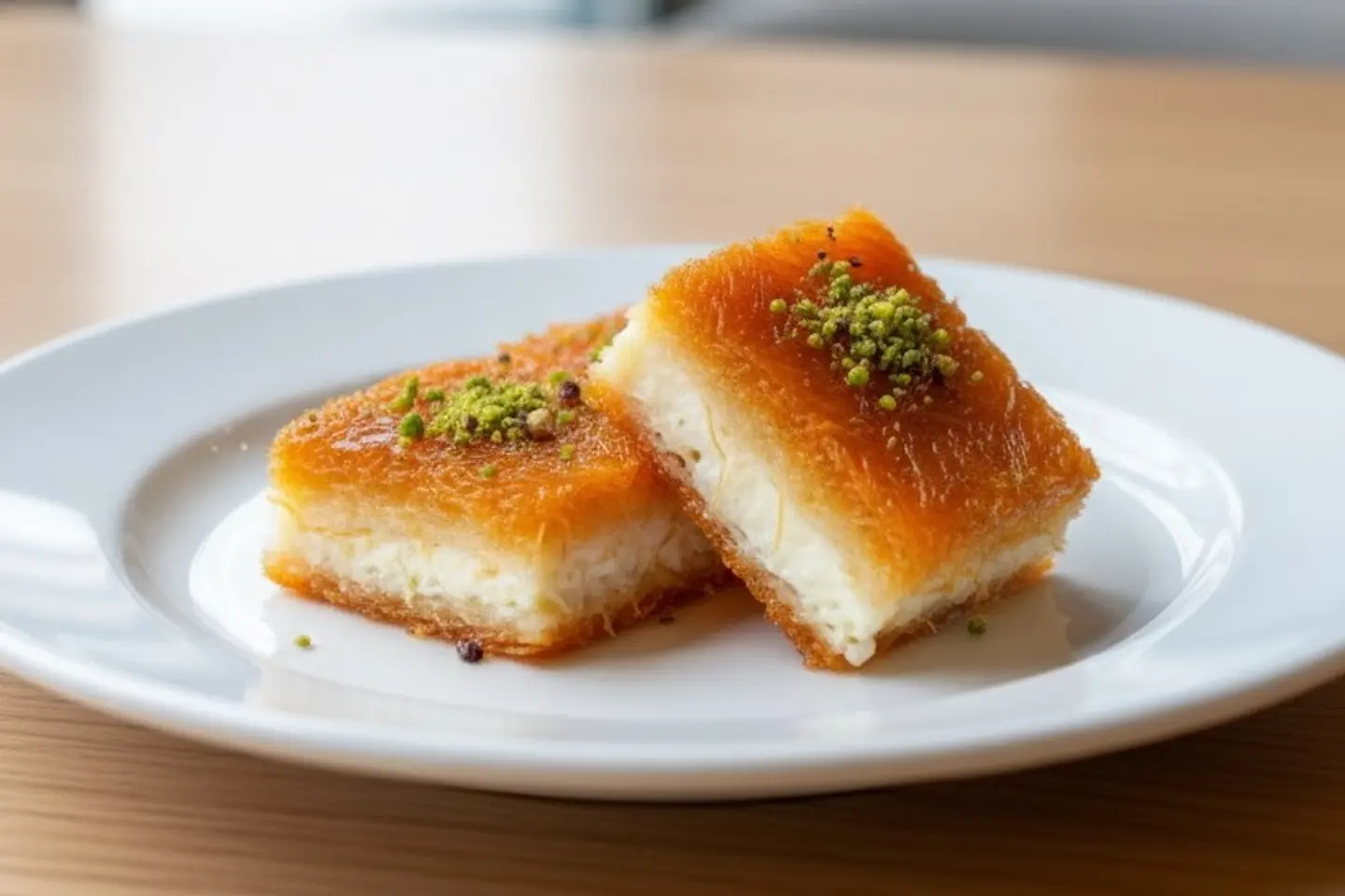 كنافة خشنة بالقشطة - ربع كيلو