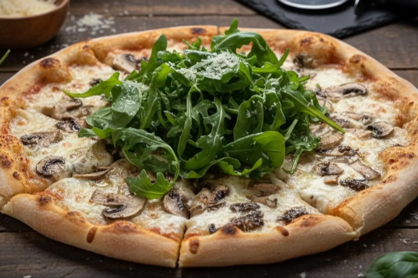 بيتزا فونجي ترافل مشروم - صغير