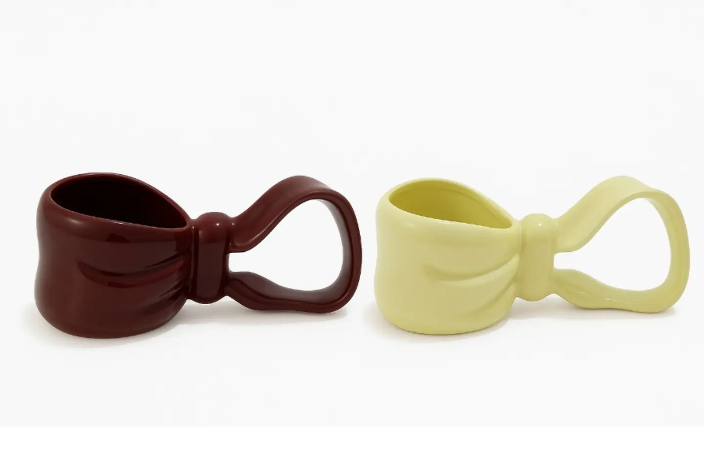 كوب فيونكة الأناقة - عنابي