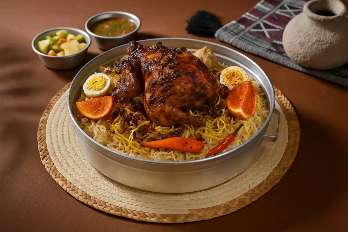 كبسة دفىء - دجاجة كاملة