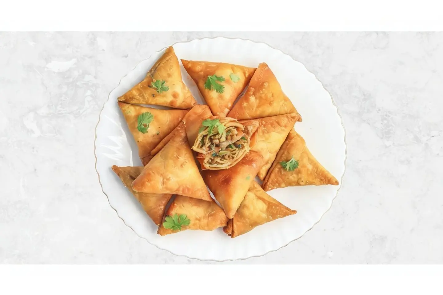 سمبوسة دجاج - حبه