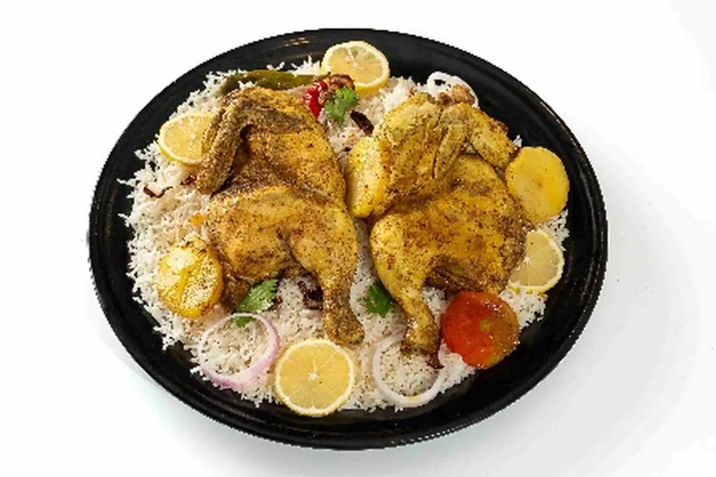 A Piece Of Madfoon Chicken - With Rice