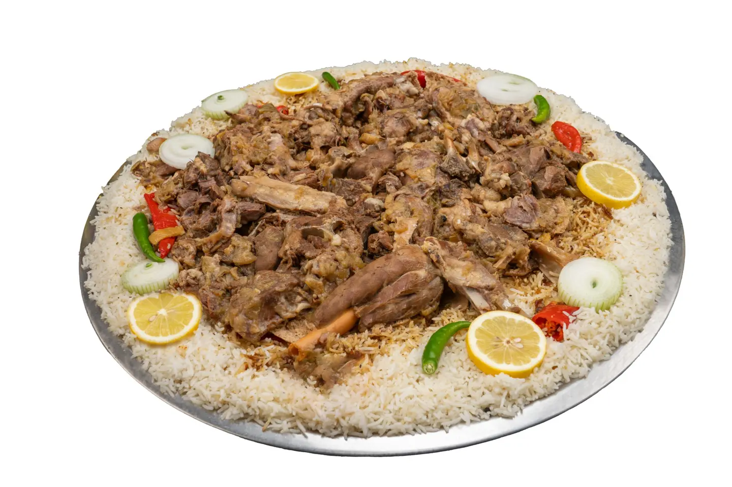 نفر لحم مكتوم - ارز بشاور