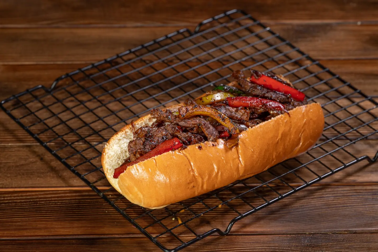 Pioneer Steak Beef Sandwech - Combo