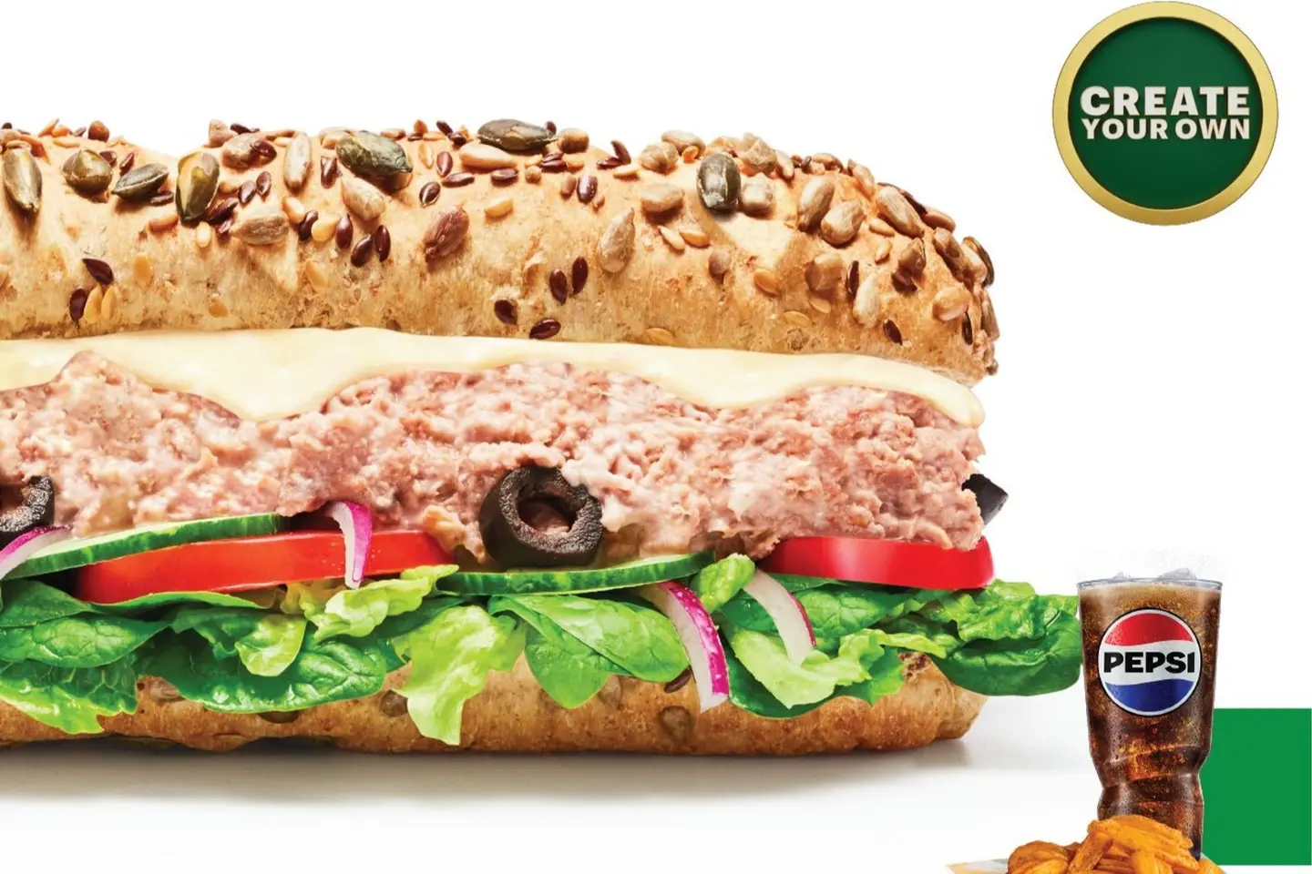 تونا كاتش وجبة - ١٢ انش