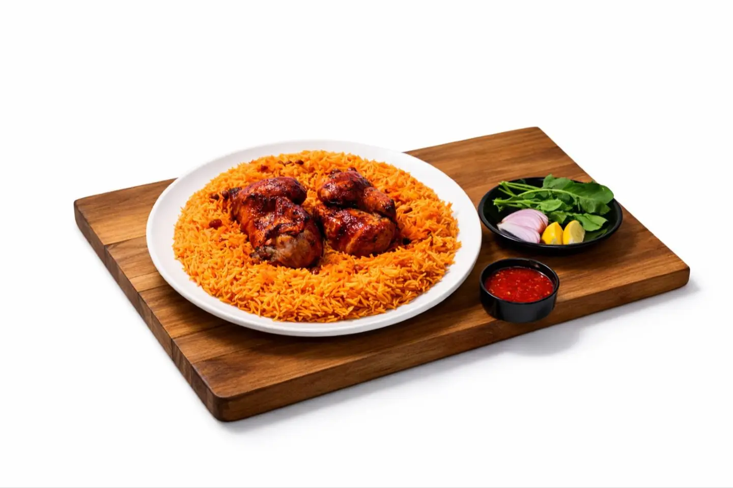 Grilled Chicken Bukhari Rice - Half A Chicken