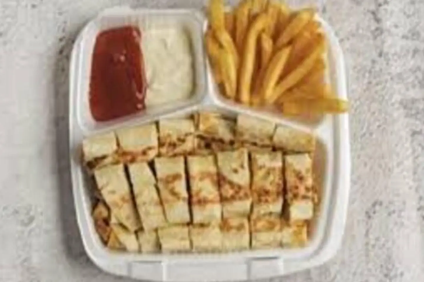 صحن شاورما عربي - صغير