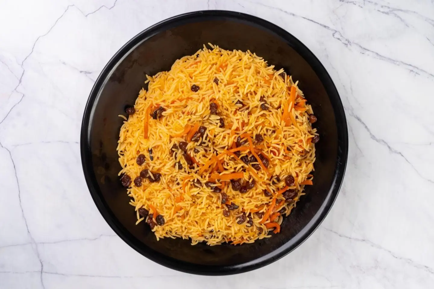Plain Bukhari Rice For One Person - Half A Plate Of Rice