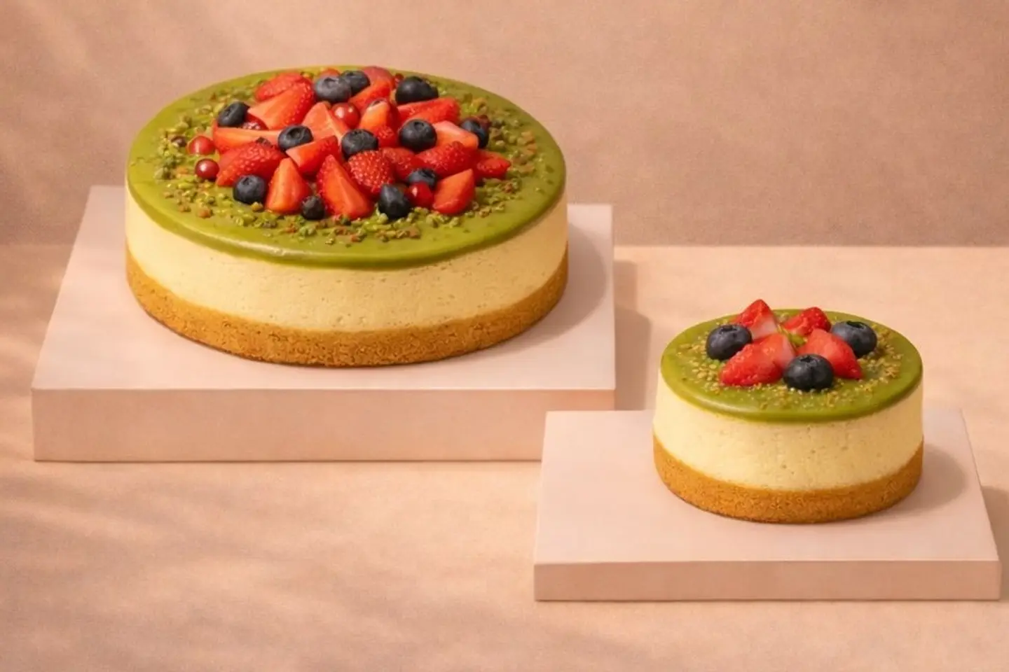 Cheesecake Pistacchio - Piece