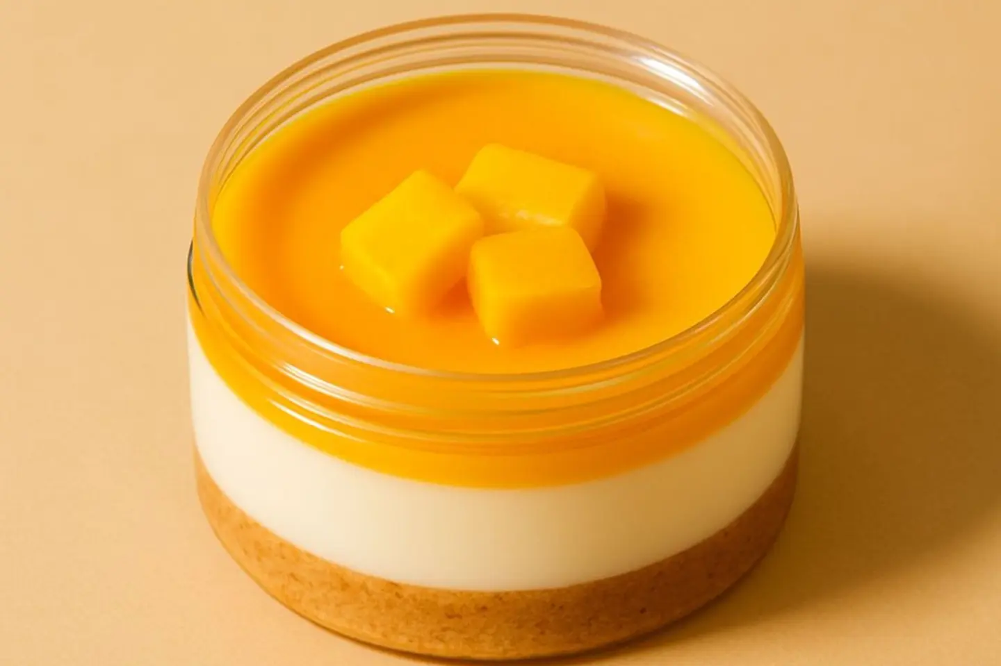 Mango Cheesecake Jar - Mediuem