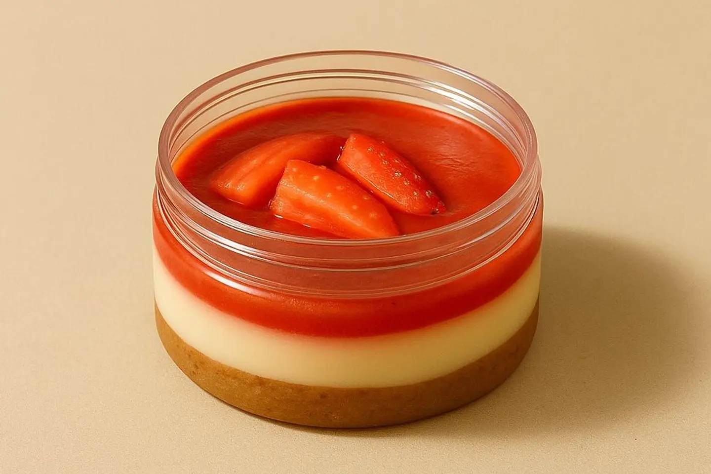 Strawberry Cheesecake Jar - Mediuem