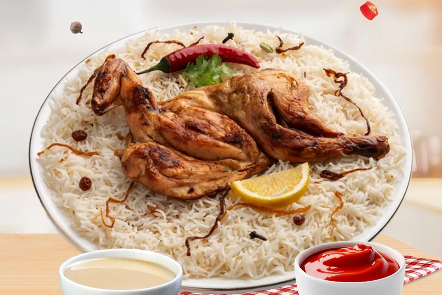 دجاج مظبي - نص دجاجة مظبي