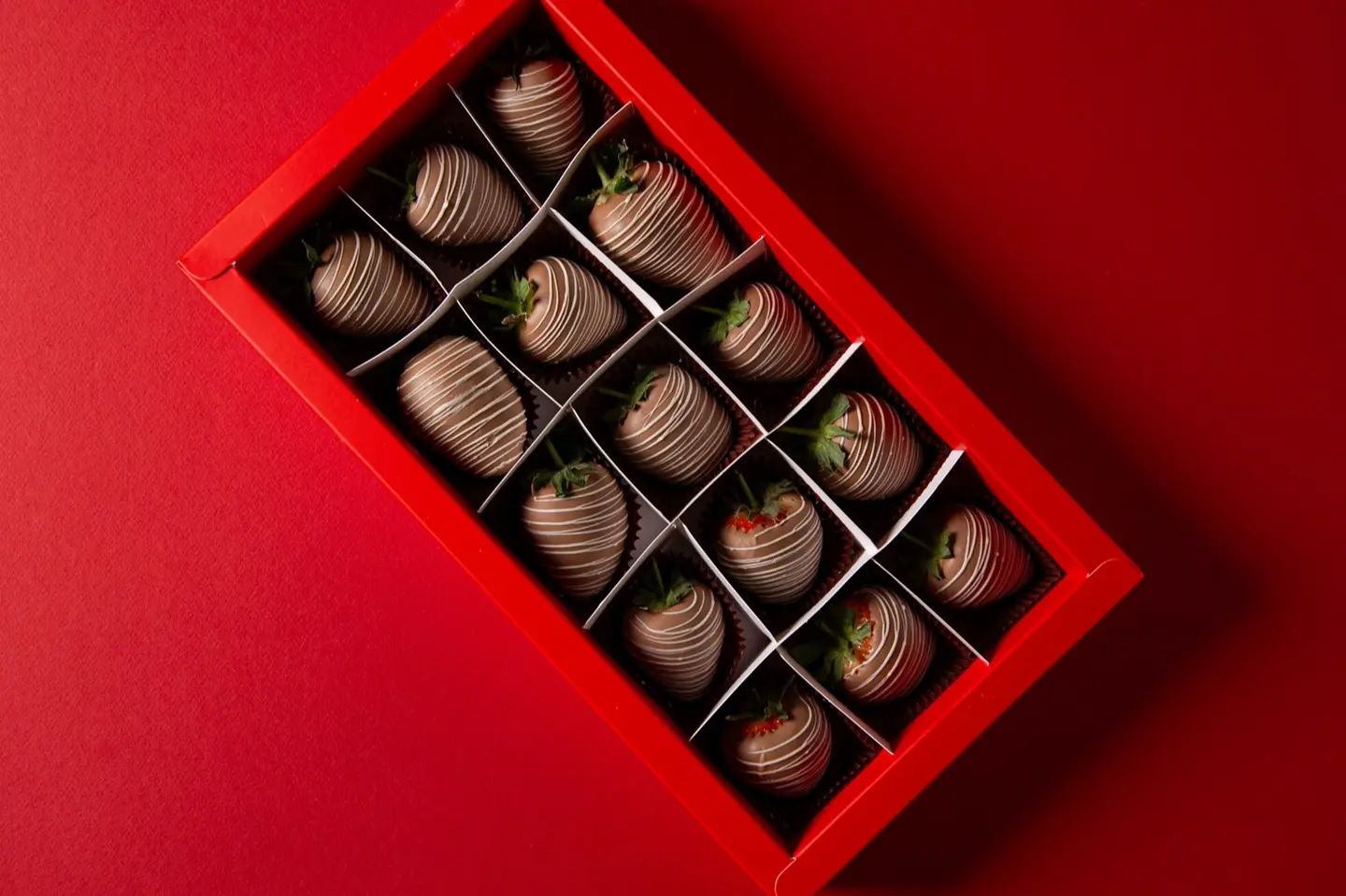 فراولة شوكلت - ٢ حبه