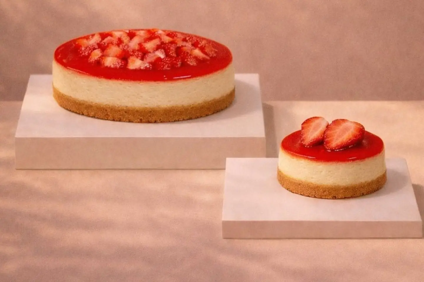 Cheesecake Strawberry - Piece
