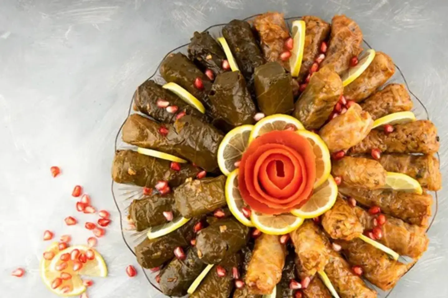 مشكل ورق عنب وملفوف - كبير