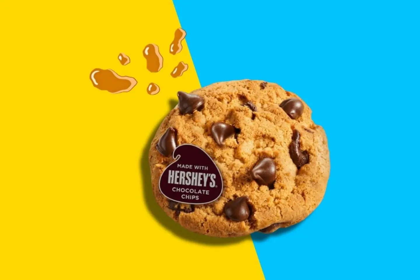 كوكيز هيرشي طرية - ٤ قطع