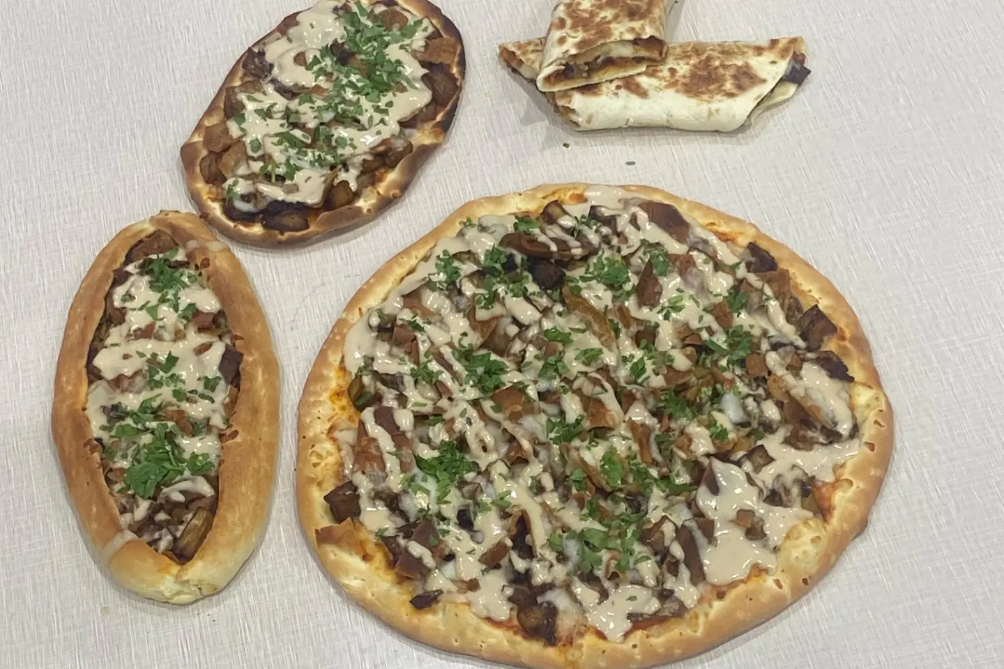 Eggplant Fatteh - Saj