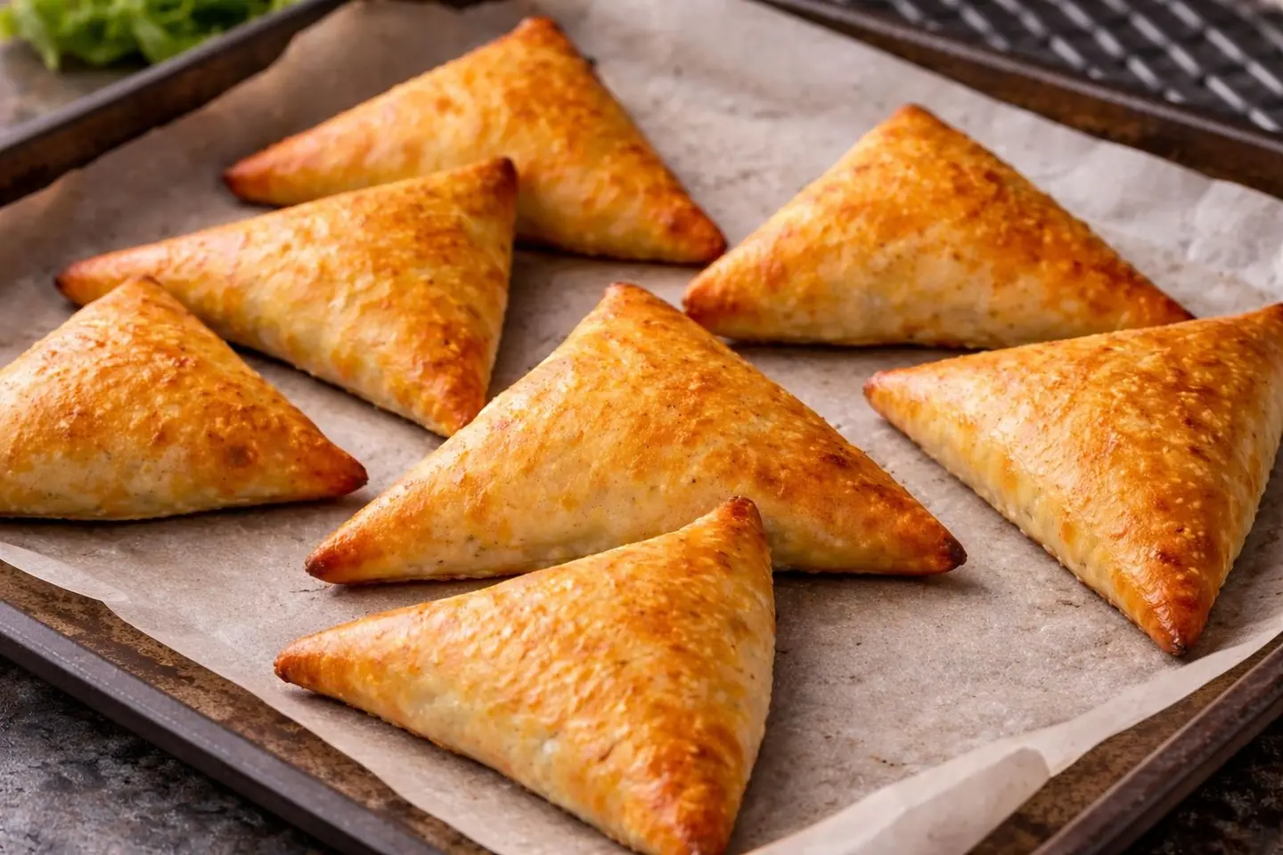 Baked Cheese Samosas - Medium