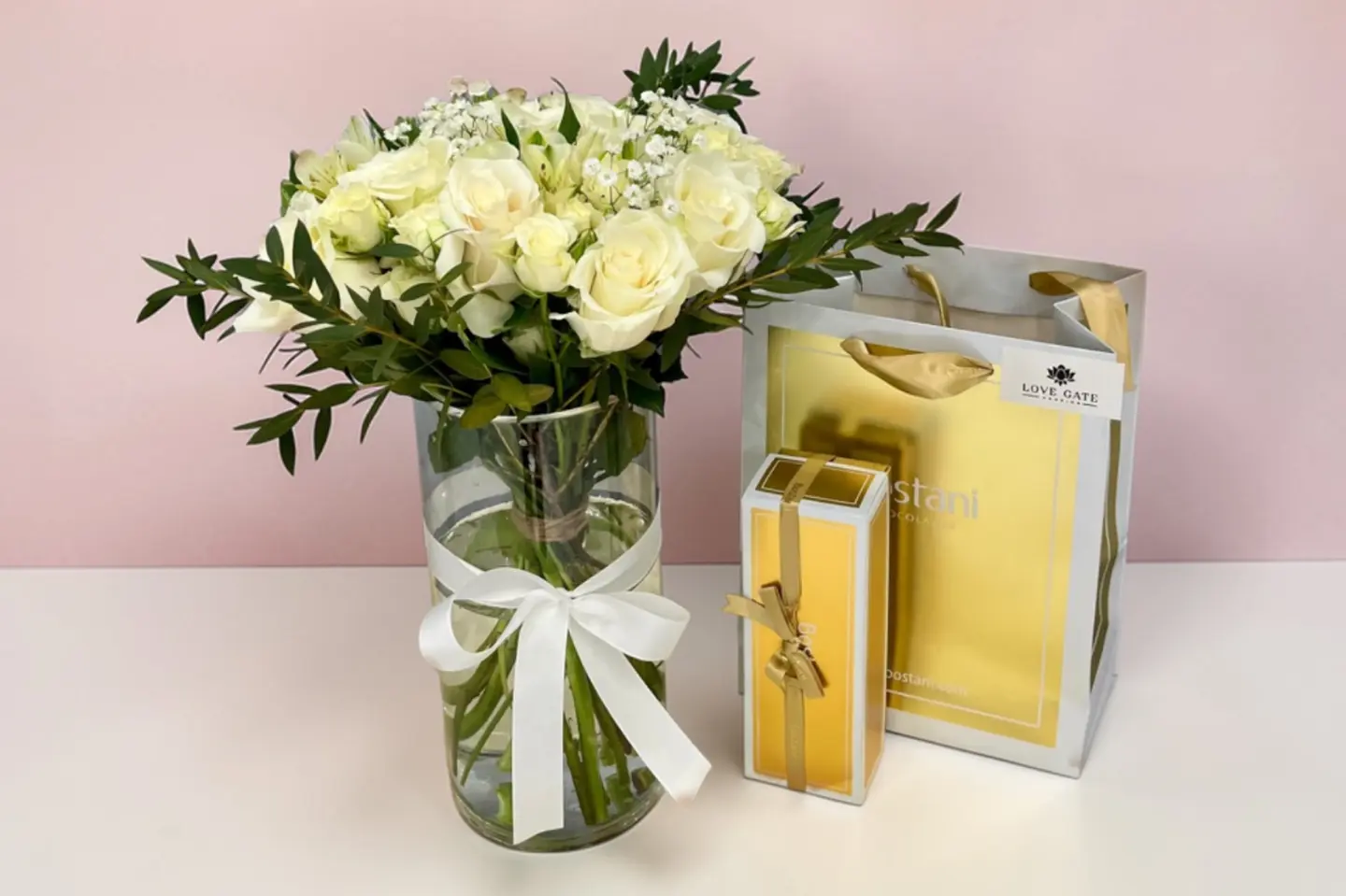 A Vase Of Roses With A Gardener 203 - Red Rose