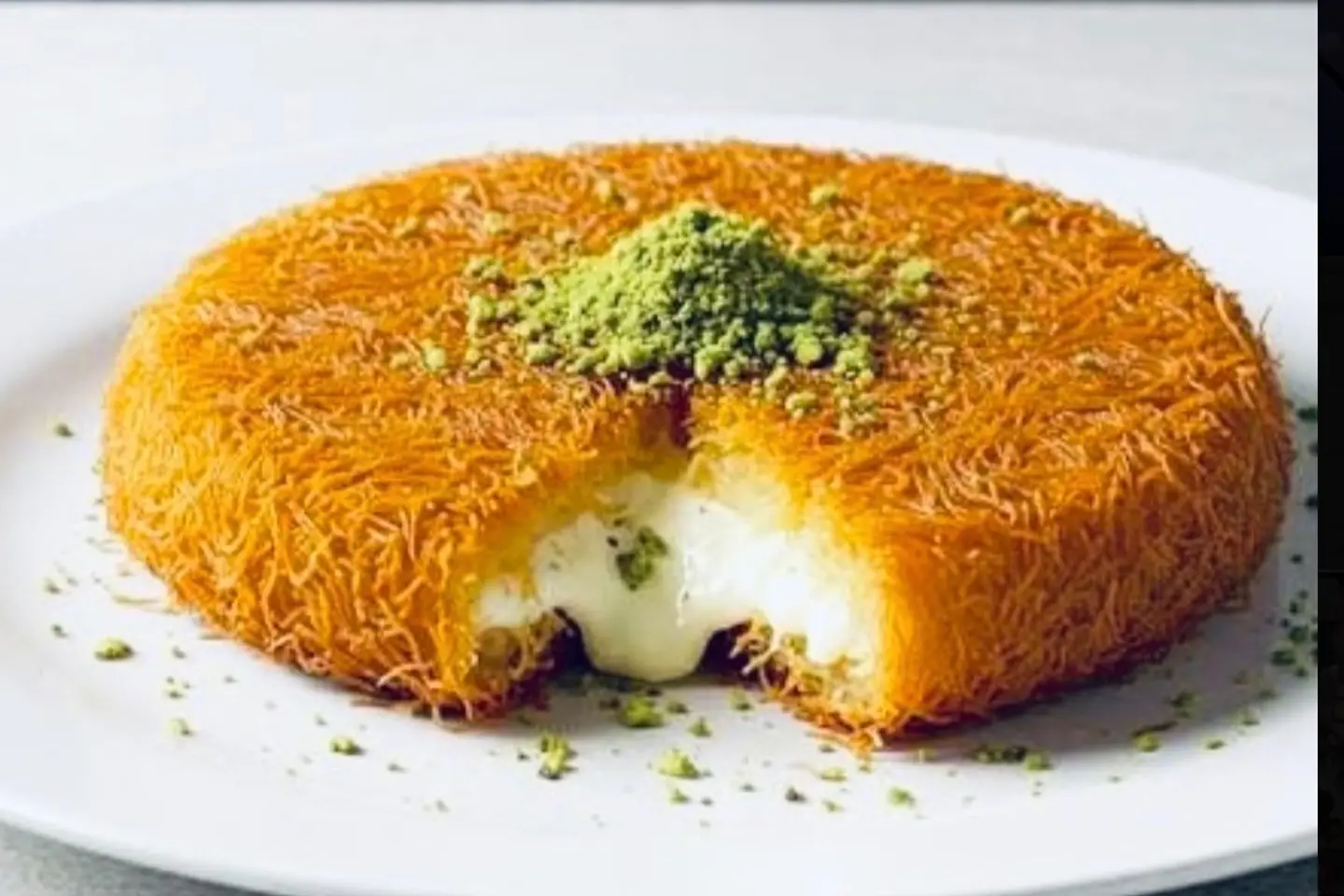 كنافة قشطه بالجبن - صغير