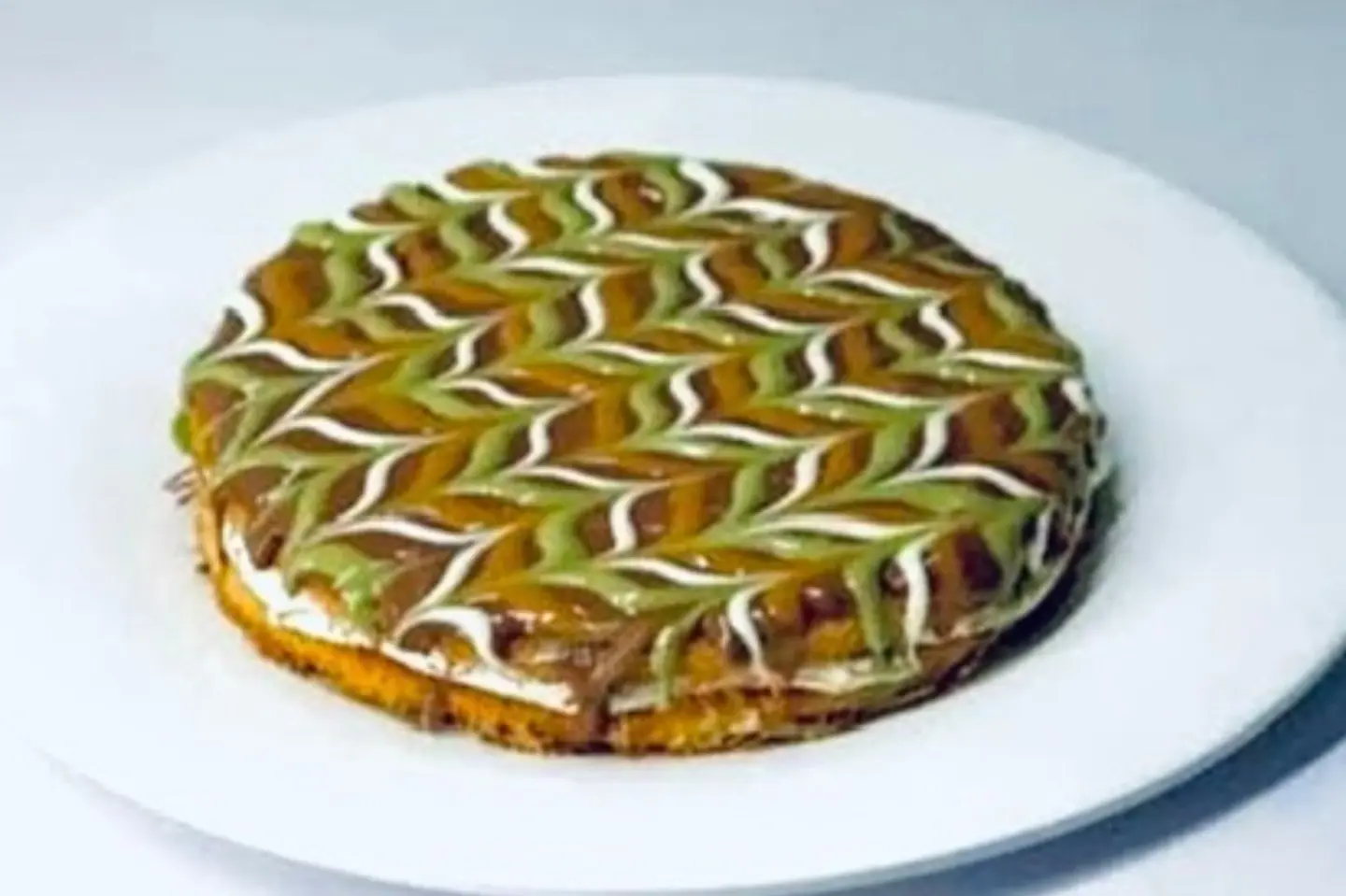 كنافة قشطة بالصوصات - صغير