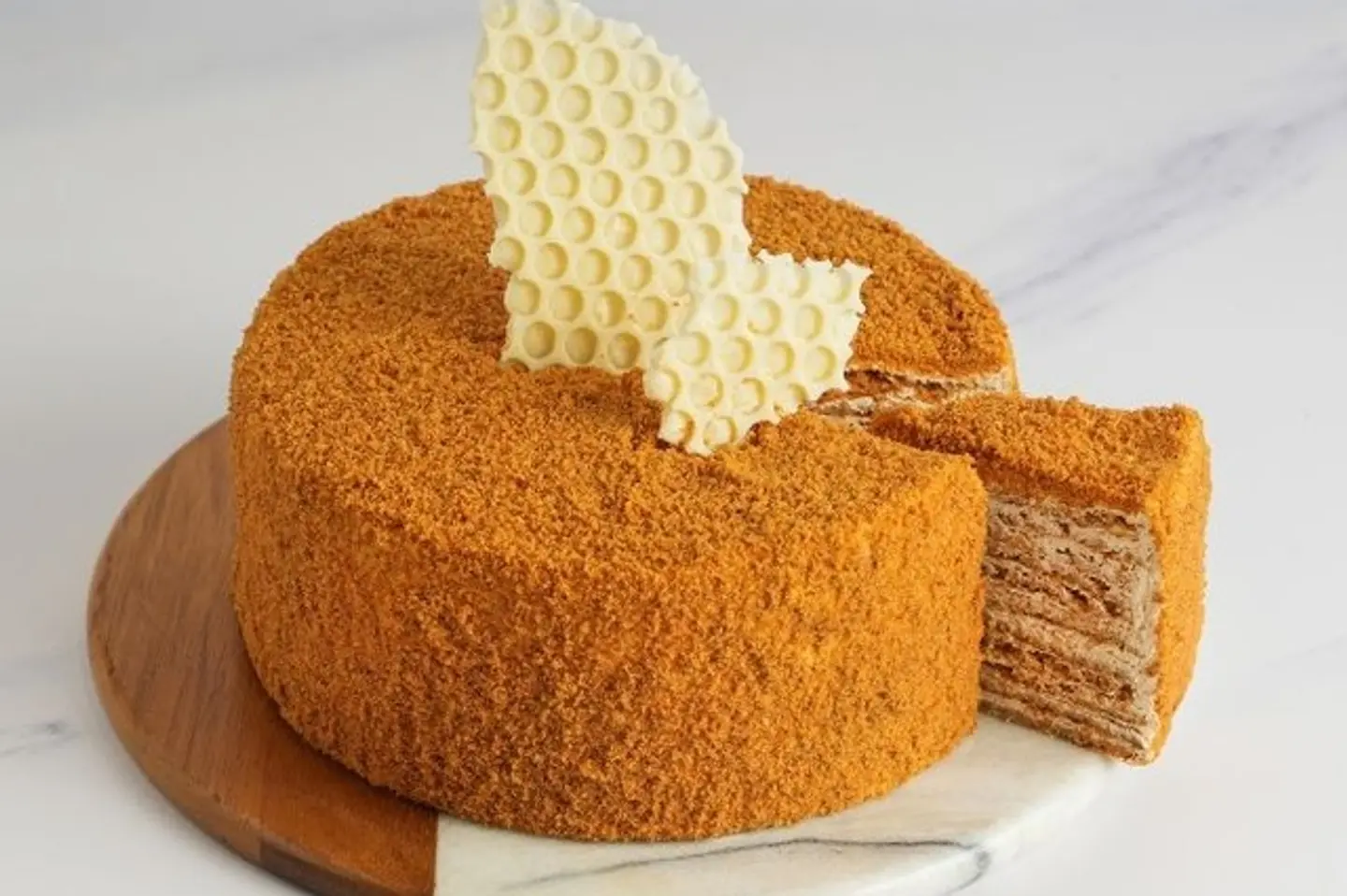 Honey Cake - Slice