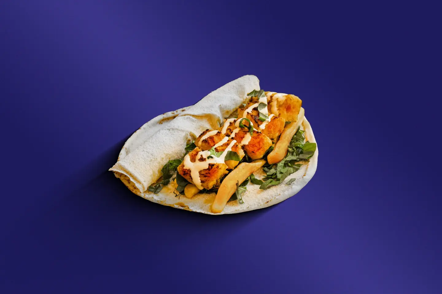 ساندوتش سمك فيليه مشوي - دبل