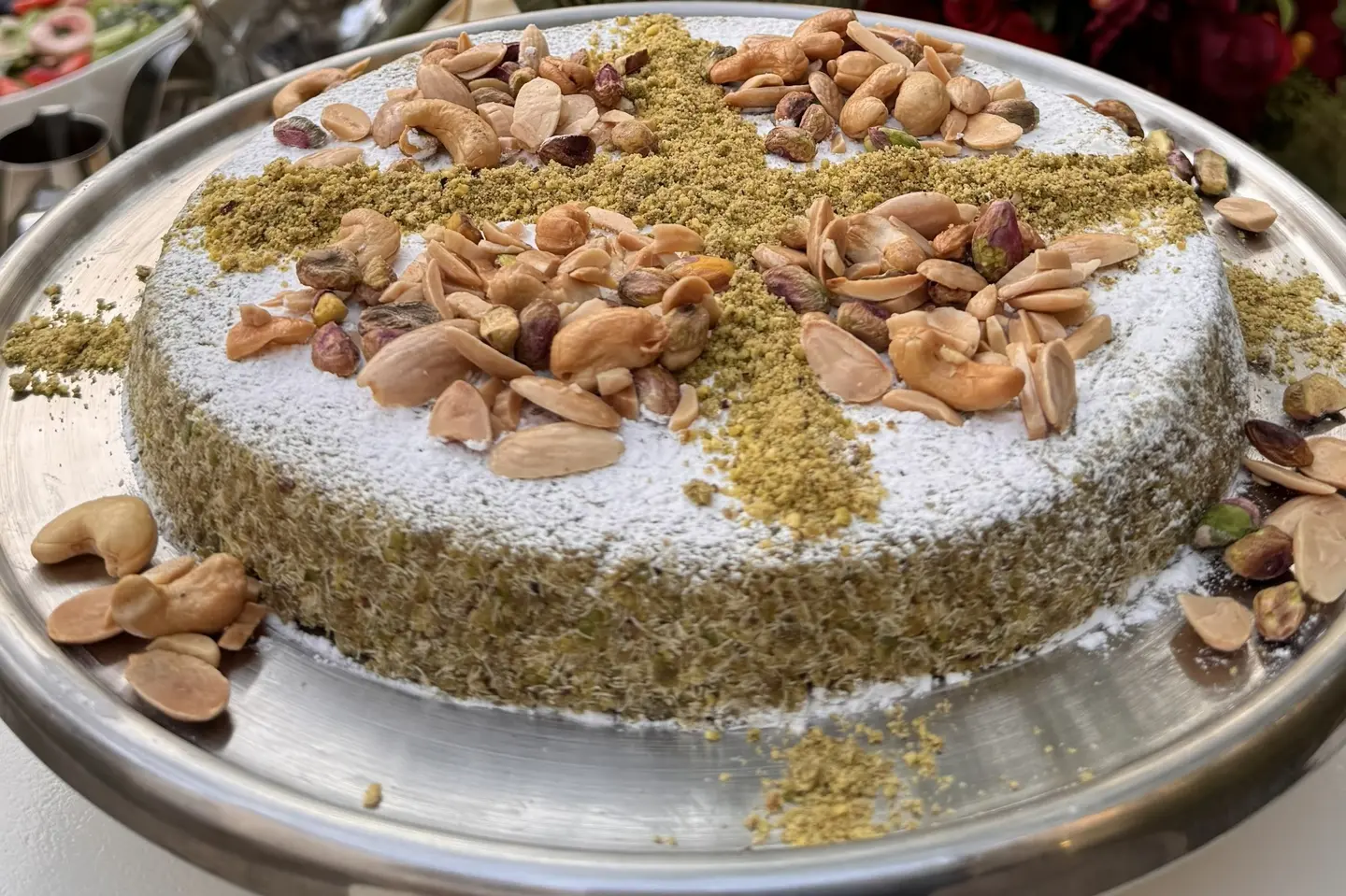 مفروكة الفستق - صينية