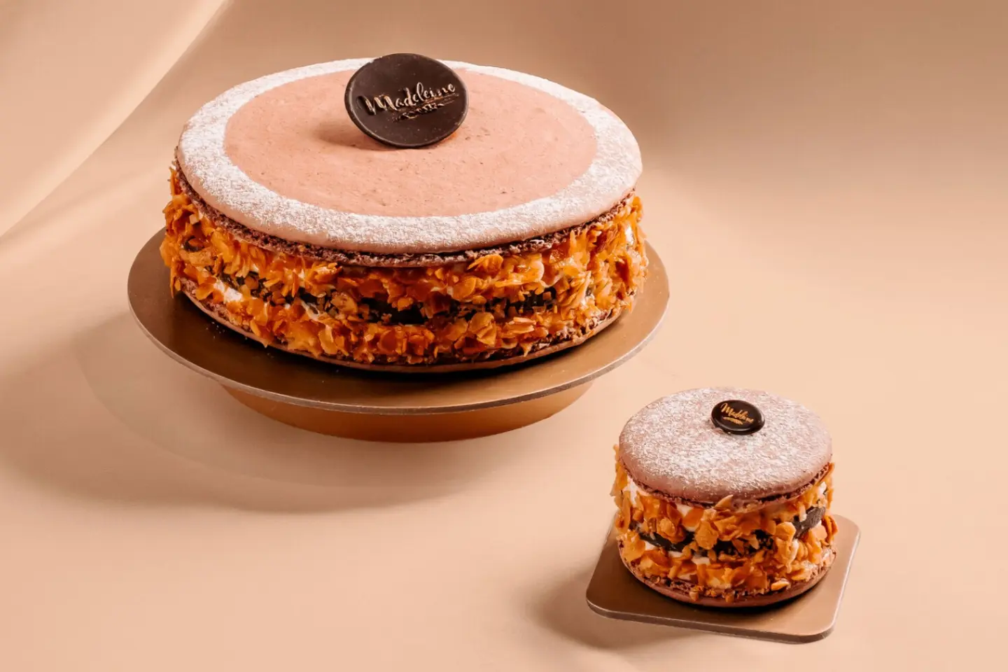 Salted Caramel Macaron - Big