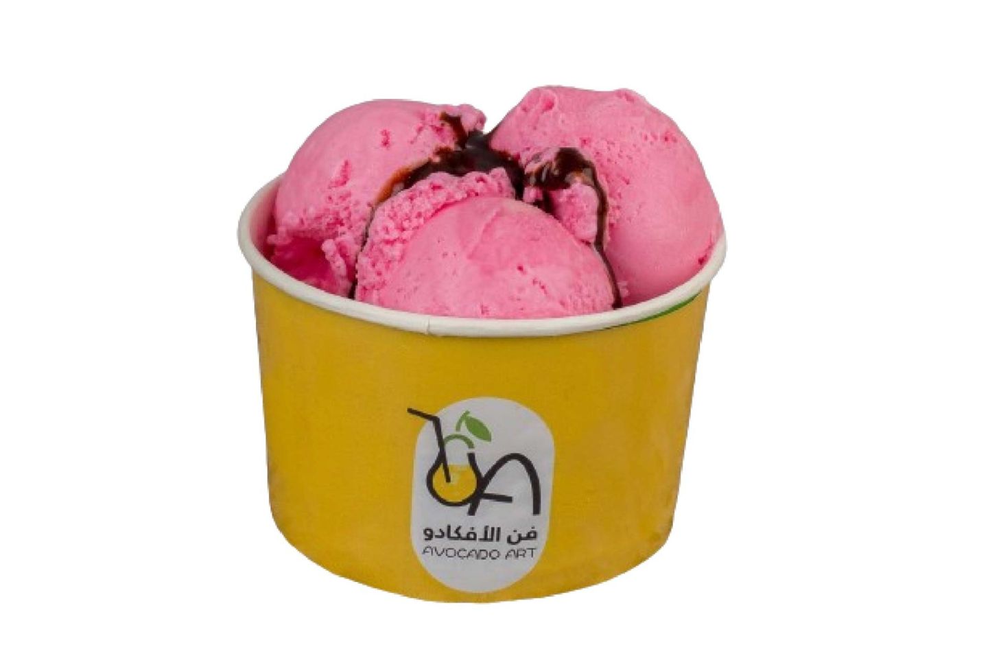 ايس كريم فراولة - وسط
