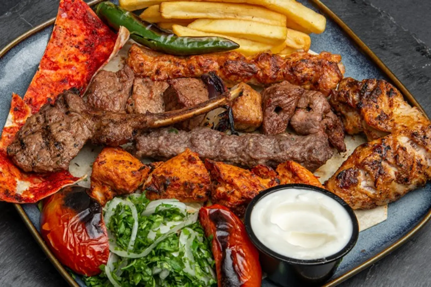 Zumrut Mix Grills - Plate