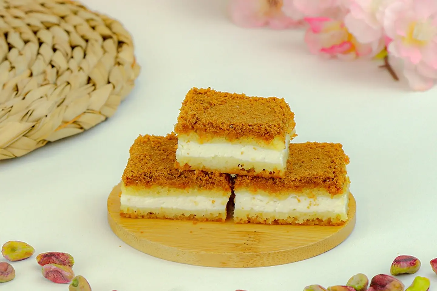 Basbousa With Lotus - 1/2 Kilo