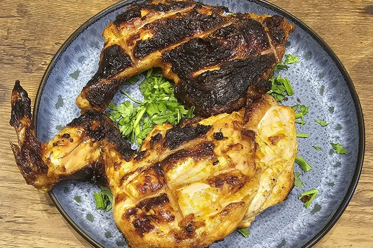 دجاج على الفحم - ربع