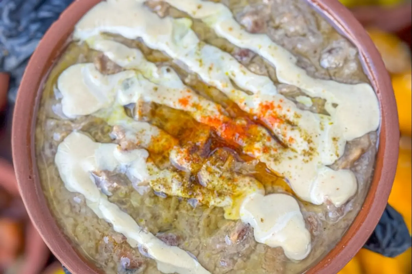 طبق فول - كبير