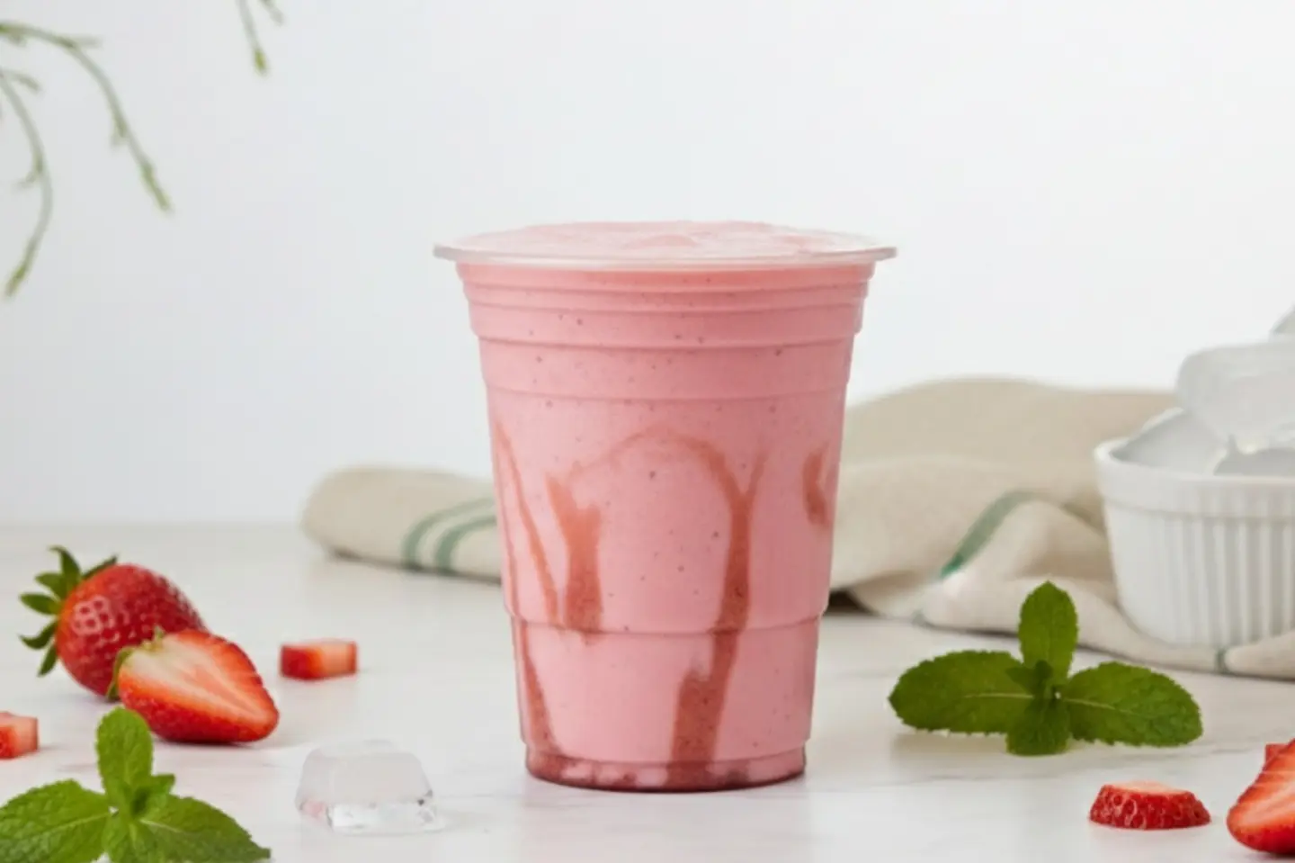 Strawberry Ice Cream - Small