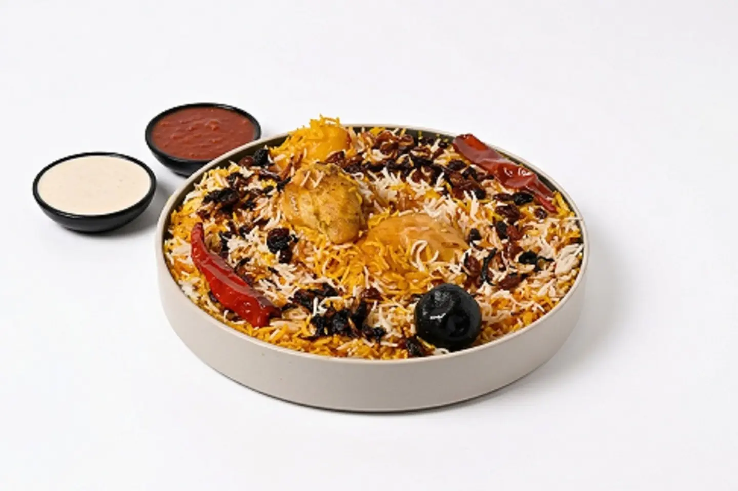 Chicken Zerbian - Half Chicken With Rice