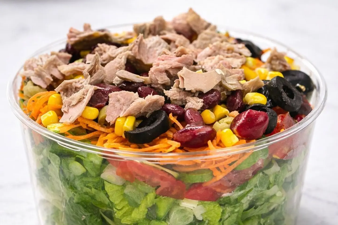 سلطة التونه - صغير