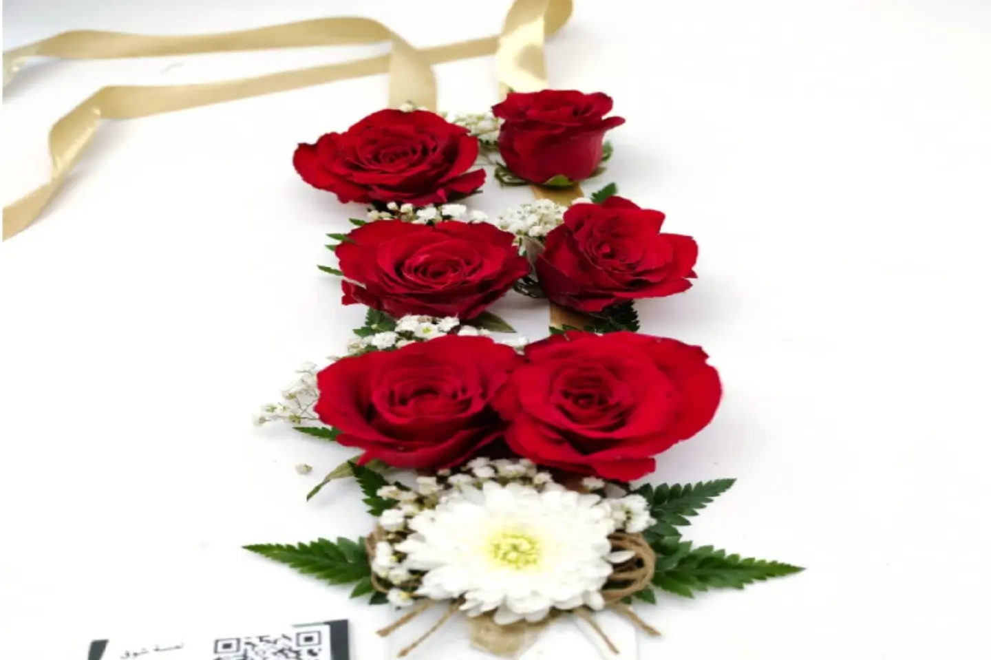 لاكسريجي عقد ورد جوري ٠١٠٧ - عقد لون أصفر