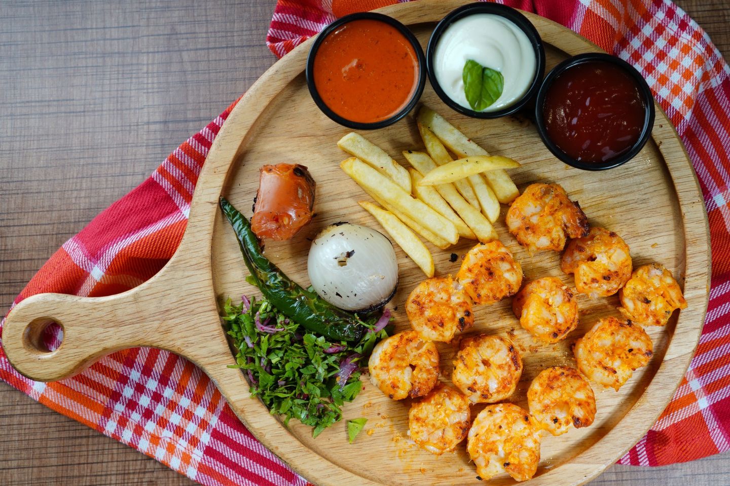 Grilled Shrimp - Half A Kilo