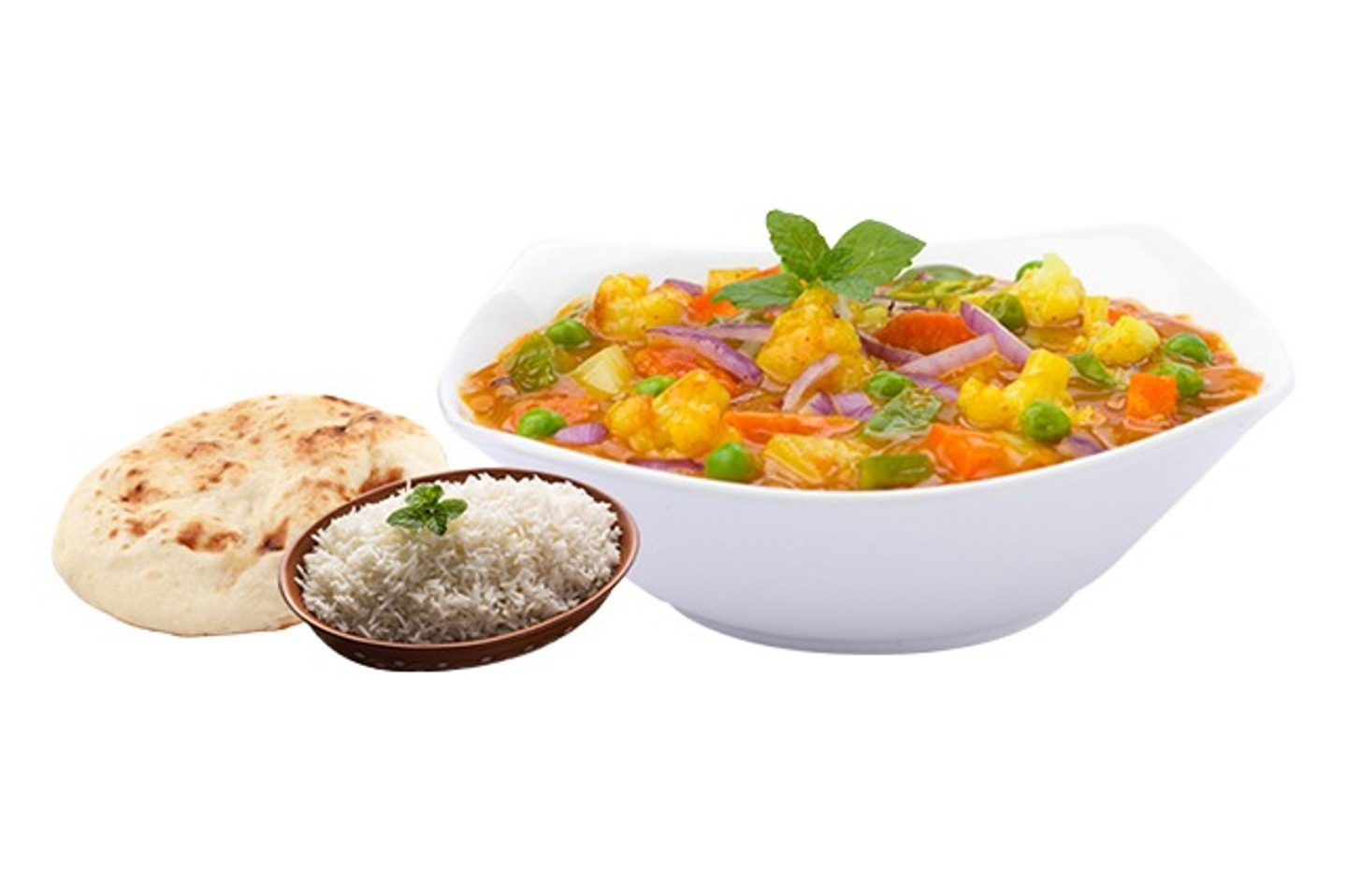 مزيج الخضار - رز