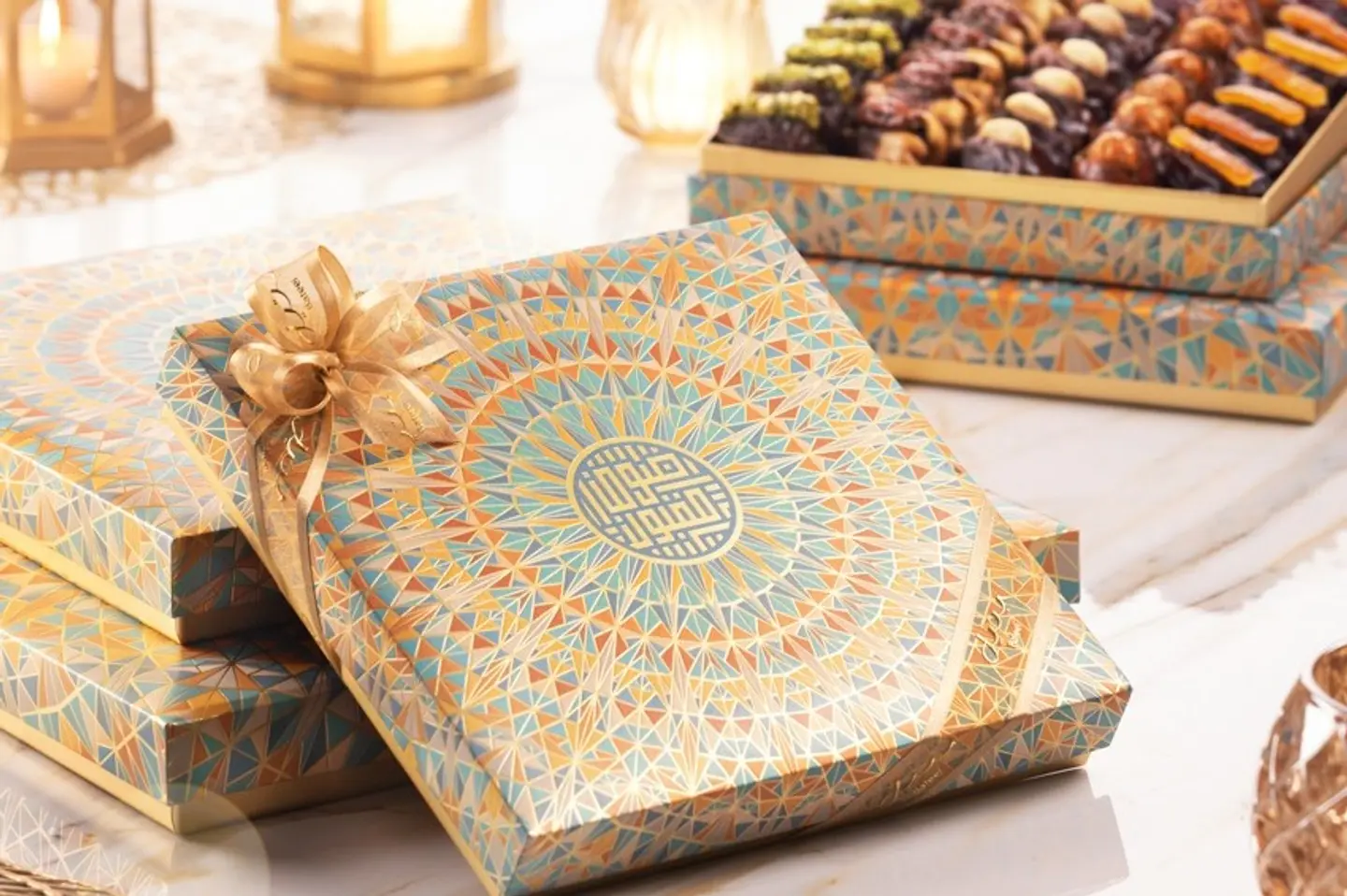 Samaa Ramadan With Filled Dates Gift Set - Medium