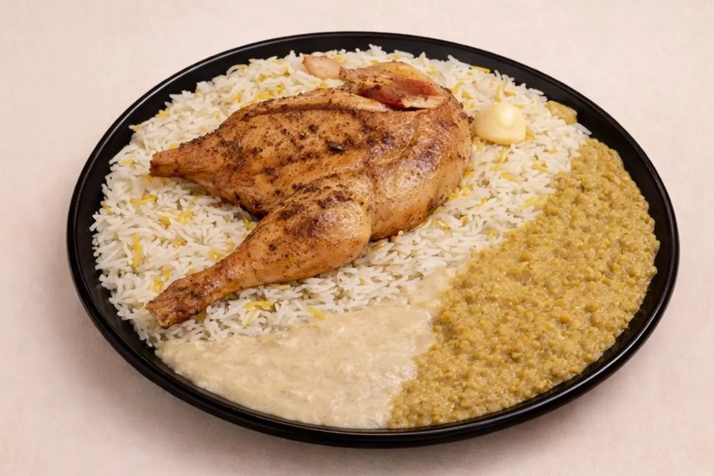 مثلوثة - ربع حبة مندي مثلوثة