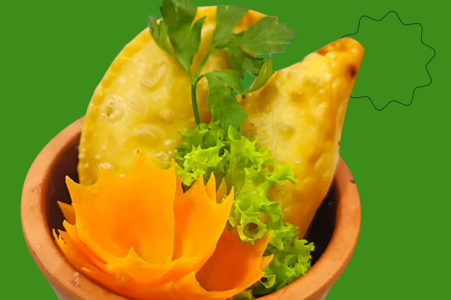 Samosa Puff Puff Small - Samosa Puff Puff Large